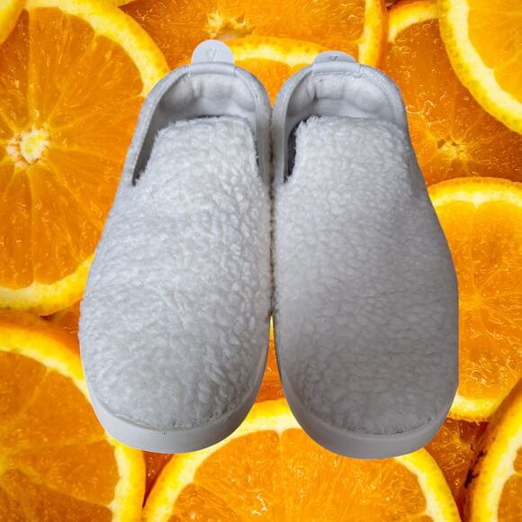 NWT Allbirds Men's Natural White Wool Lounger Fluff Slip On Sneakers Size 9 - Picture 1 of 10